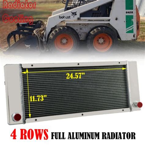 bobcat skid steer radiator parts